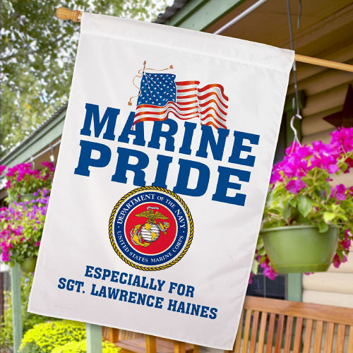 Military Pride House Flag