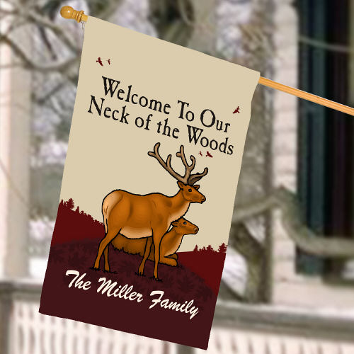 Neck of the Woods House Flag
