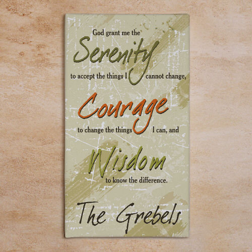 Serenity Prayer Canvas