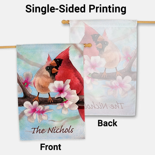 Spring Cardinal House Flag