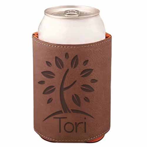 Tree Leather Beverage Holder S2
