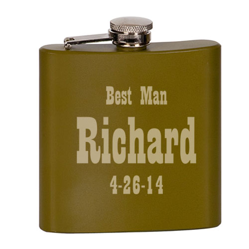 Wedding Party Flask