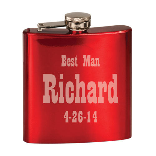 Wedding Party Flask