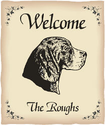 Dog Breed House Flag
