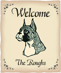 Dog Breed House Flag