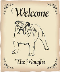 Dog Breed House Flag