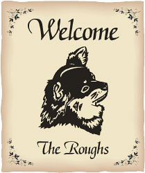 Dog Breed House Flag