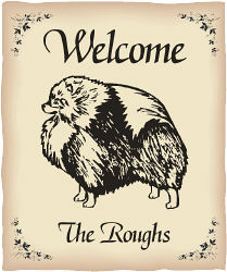 Dog Breed House Flag