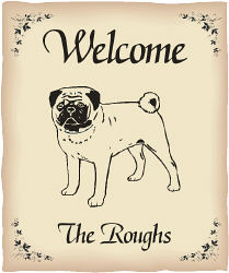 Dog Breed House Flag