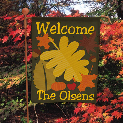 Welcome Fall Garden Flag