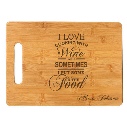 Wine Cutting Board
