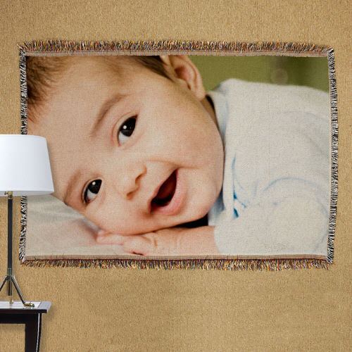 Baby Photo Throw