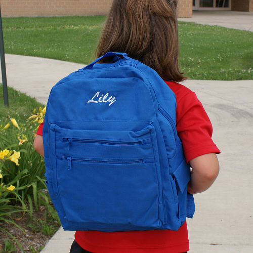 Children's Embroidered Backpack