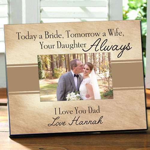 Bride Wife Daughter Always Frame