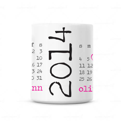 Calendar Mug