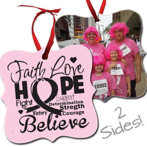 Cancer Hope Ornament