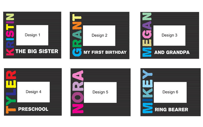 Child Name Frame