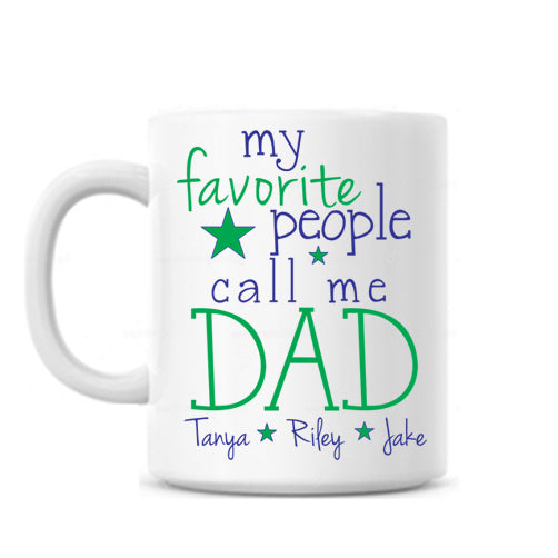 Favorite People Dad Mug