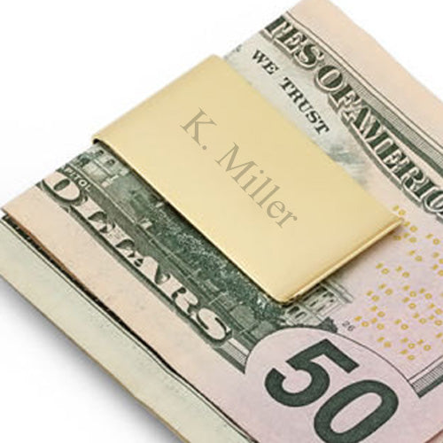 Gold Money Clip