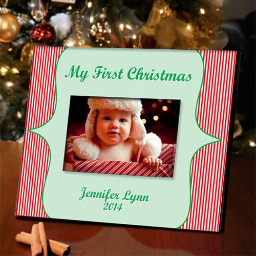 Holiday Stripes Frame