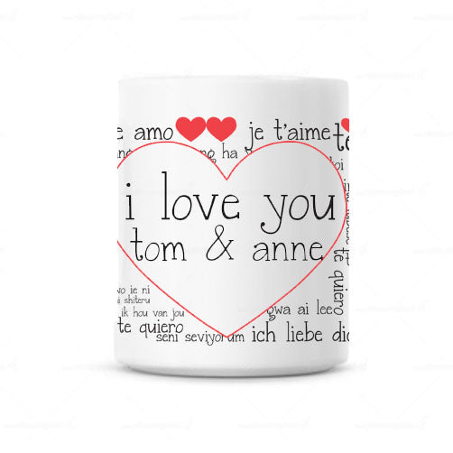 I Love You Mug