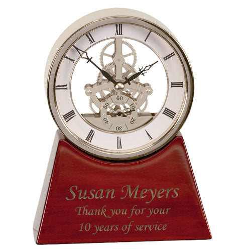 Rosewood Clock