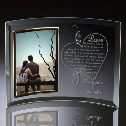 Love Is Curved Frame