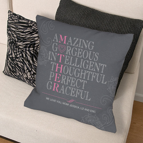 Mother Throw Pillow