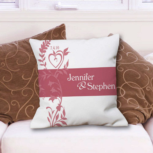 Names Throw Pillow