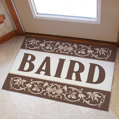 Family Name Doormat