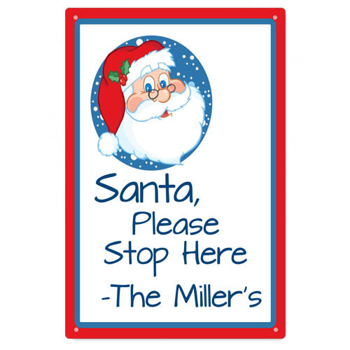 Santa Stop Here