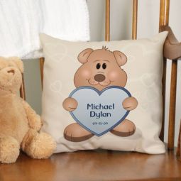 Teddy Bear Baby Pillow