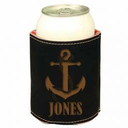 Anchor Leather Beverage Holder S1