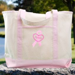 Breast Cancer Awareness Tote Bag