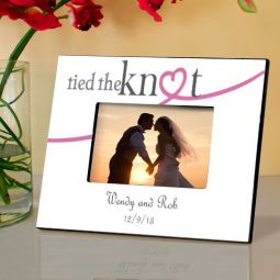 Tied the Knot Wedding Frame