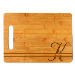 Corner Initial Cutting Board