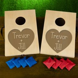 Couple Heart Mini Bag Toss Game