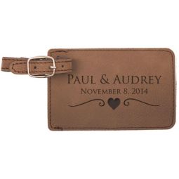 Couple S3 Luggage Tag