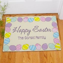 Happy Easter Doormat