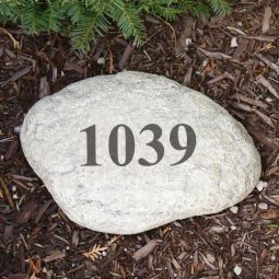 House Number Stone