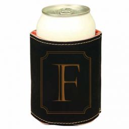 Initial Leather Beverage Holder S2