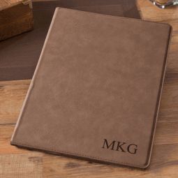 Leather Padfolio with Name