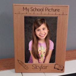 My School Picture Frame