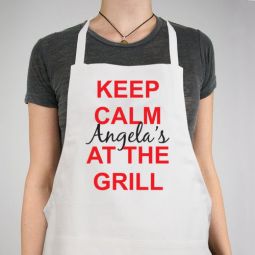 Keep Calm Grill Apron