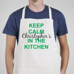 Keep Calm Kitchen Apron