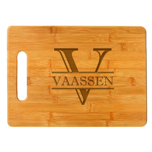 Personalized Script Last Name Cutting Board Gifts for Weddings,  Anniversaries, Birthdays, and Housewarmings