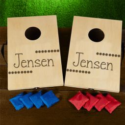 Last Name Mini Bag Toss Game S1