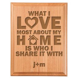 Love Home Plaque