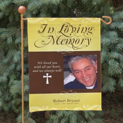 Loving Memory Garden Flag