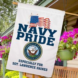 Military Pride House Flag